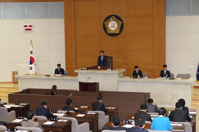 포항시의회, 제209회 임시회 개회