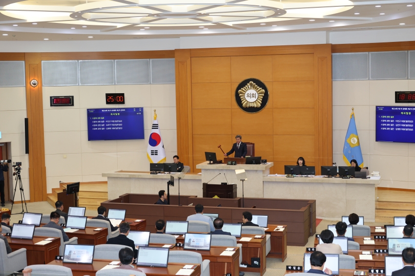 포항시의회, 제334회 제1차 정례회 ‘시정질문’ 실시_1번째 사진