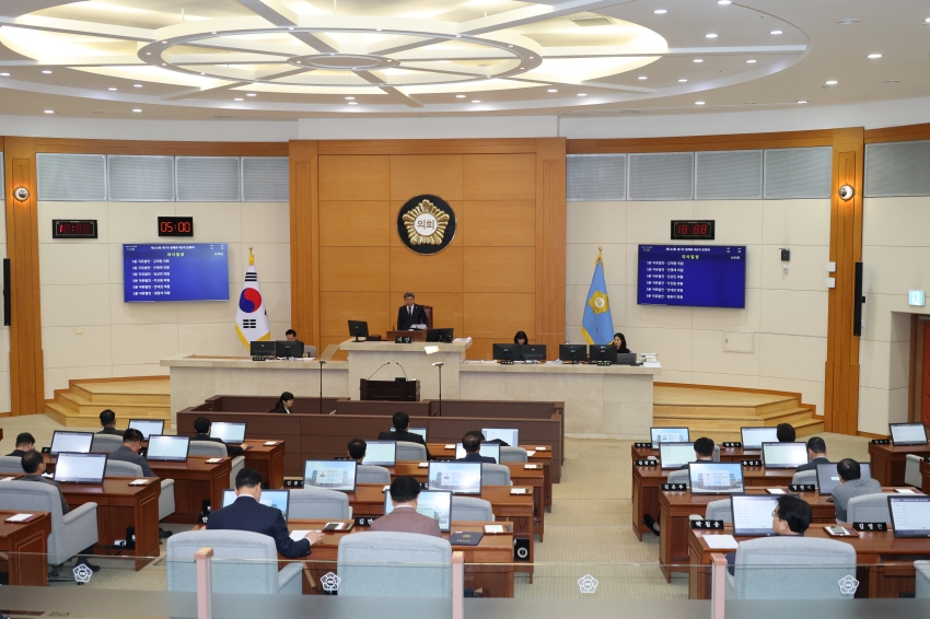 포항시의회, 제334회 제1차 정례회 마무리_1번째 사진